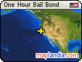 One Hour Bail Bond satellite map
