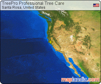 TreePro Professional Tree Care satellite map