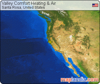 Valley Comfort Heating & Air satellite map