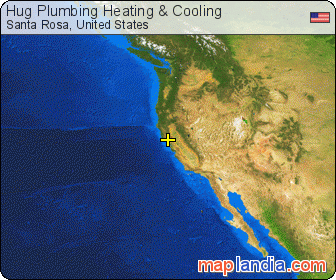 Hug Plumbing Heating & Cooling satellite map