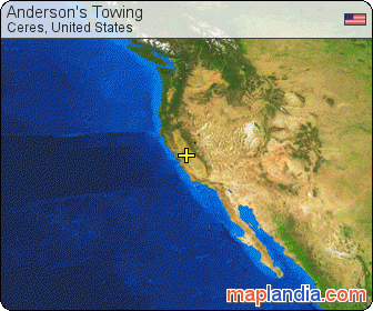 Anderson's Towing satellite map