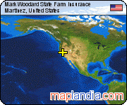 Mark Woodard State Farm Insurance satellite map