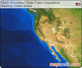 Mark Woodard State Farm Insurance satellite map