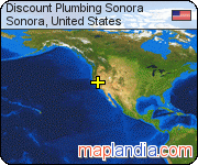 Discount Plumbing Sonora satellite map