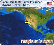 John Derr State Farm Insurance satellite map