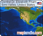 Dentist Dr. Elizabeth Pham satellite map