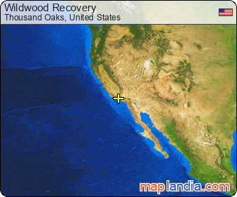 Wildwood Recovery satellite map
