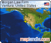 Morgan Law Firm satellite map