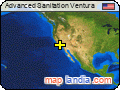 Advanced Sanitation Ventura satellite map