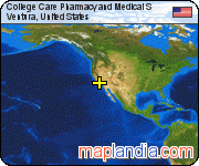 College Care Pharmacy and Medical S satellite map