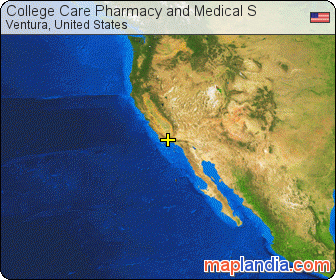 College Care Pharmacy and Medical S satellite map