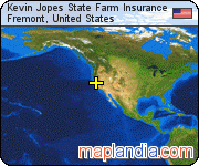 Kevin Jopes State Farm Insurance satellite map