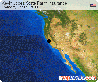 Kevin Jopes State Farm Insurance satellite map