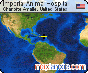 Imperial Animal Hospital satellite map