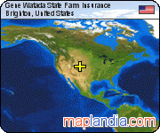 Gene Watada State Farm Insurance satellite map