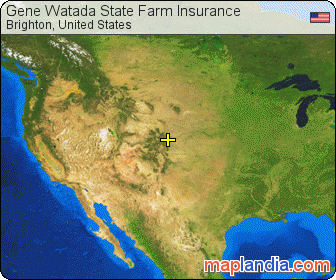 Gene Watada State Farm Insurance satellite map