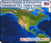 Alpine Waste & Recycling  satellite map