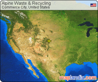 Alpine Waste & Recycling  satellite map