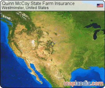 Quinn McCoy State Farm Insurance satellite map