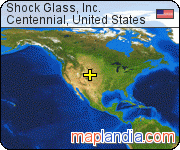 Shock Glass, Inc. satellite map