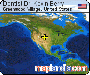 Dentist Dr. Kevin Berry satellite map