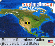Boulder Seamless Gutters satellite map