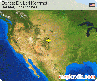 Dentist Dr. Lori Kemmet satellite map