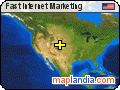 Fast Internet Marketing satellite map