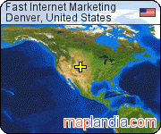 Fast Internet Marketing satellite map