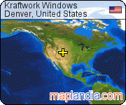 Kraftwork Windows satellite map