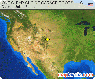 ONE CLEAR CHOICE GARAGE DOORS, LLC. satellite map
