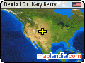 Dentist Dr. Kary Berry satellite map
