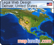 Legal Web Design satellite map