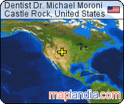 Dentist Dr. Michael Moroni satellite map