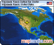 Highlands Ranch Optical Eye Doctor  satellite map