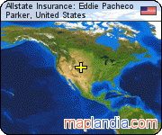 Allstate Insurance: Eddie Pacheco satellite map