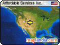 Affordable Services Inc. satellite map