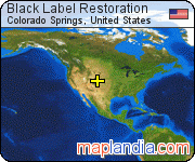 Black Label Restoration satellite map