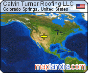 Calvin Turner Roofing LLC satellite map