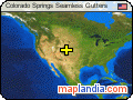 Colorado Springs Seamless Gutters satellite map