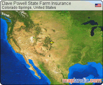 Dave Powell State Farm Insurance satellite map