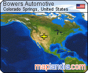 Bowers Automotive satellite map