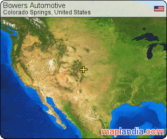 Bowers Automotive satellite map