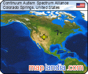 Continuum Autism Spectrum Alliance  satellite map