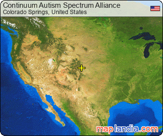 Continuum Autism Spectrum Alliance  satellite map