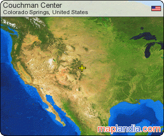 Couchman Center satellite map
