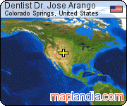Dentist Dr. Jose Arango satellite map