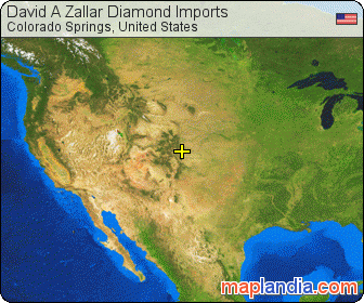 David A Zallar Diamond Imports satellite map