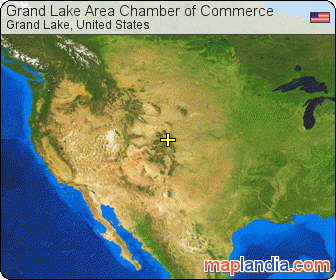 Grand Lake Area Chamber of Commerce satellite map