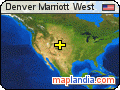 Denver Marriott West satellite map